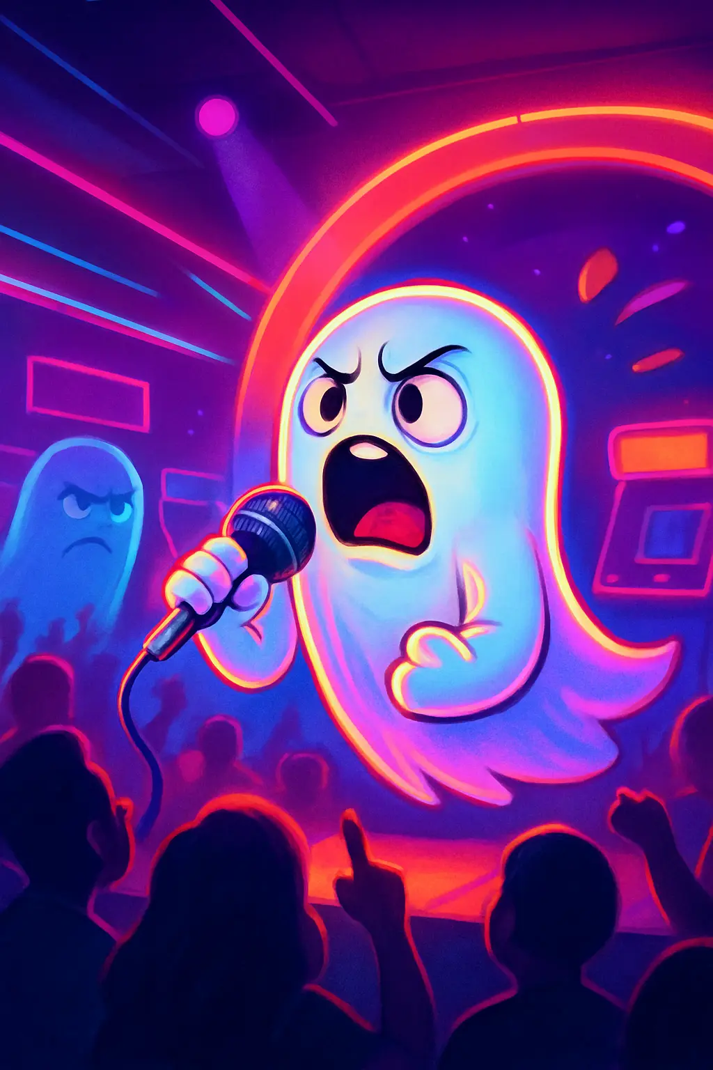 Jealous Ghost Launching Dramatic