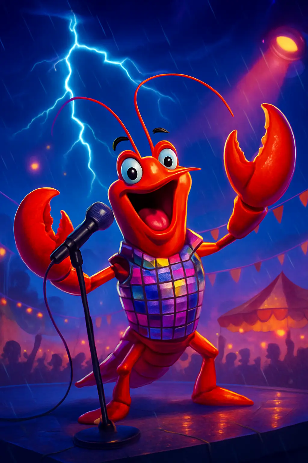 Disco Lobster Auditioning For