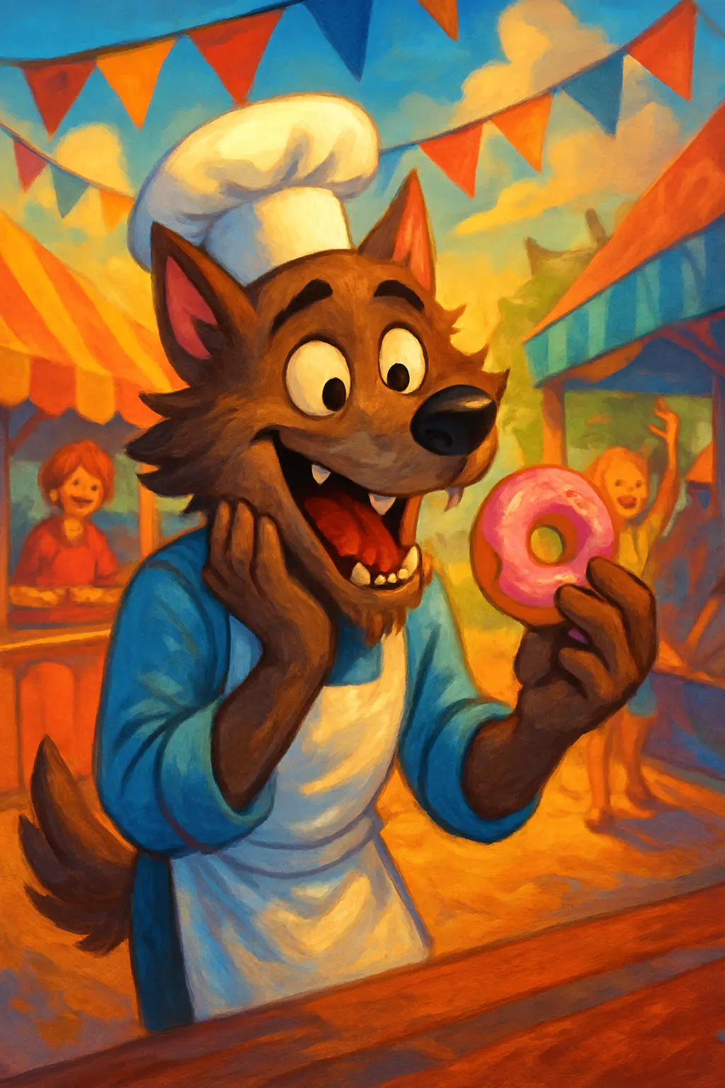Shy Werewolf Baker Risking