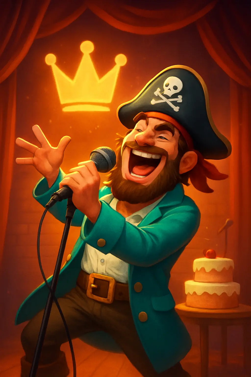 Pirate Dentist Sneaking Into