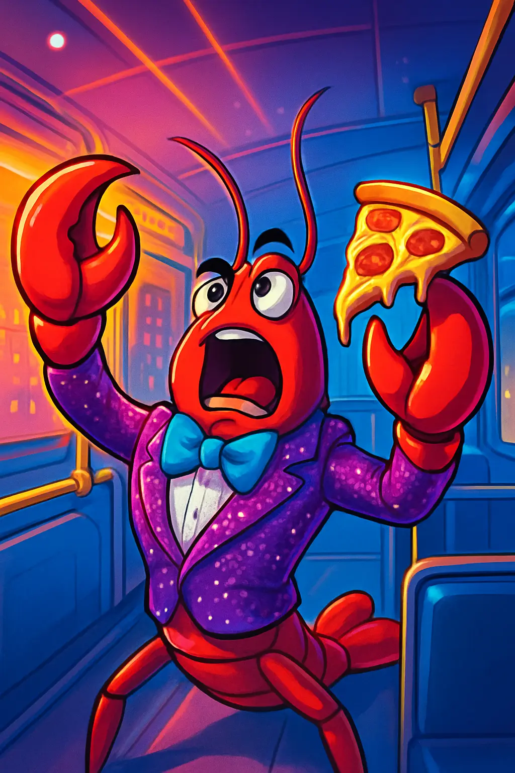 Disco Lobster Defending One