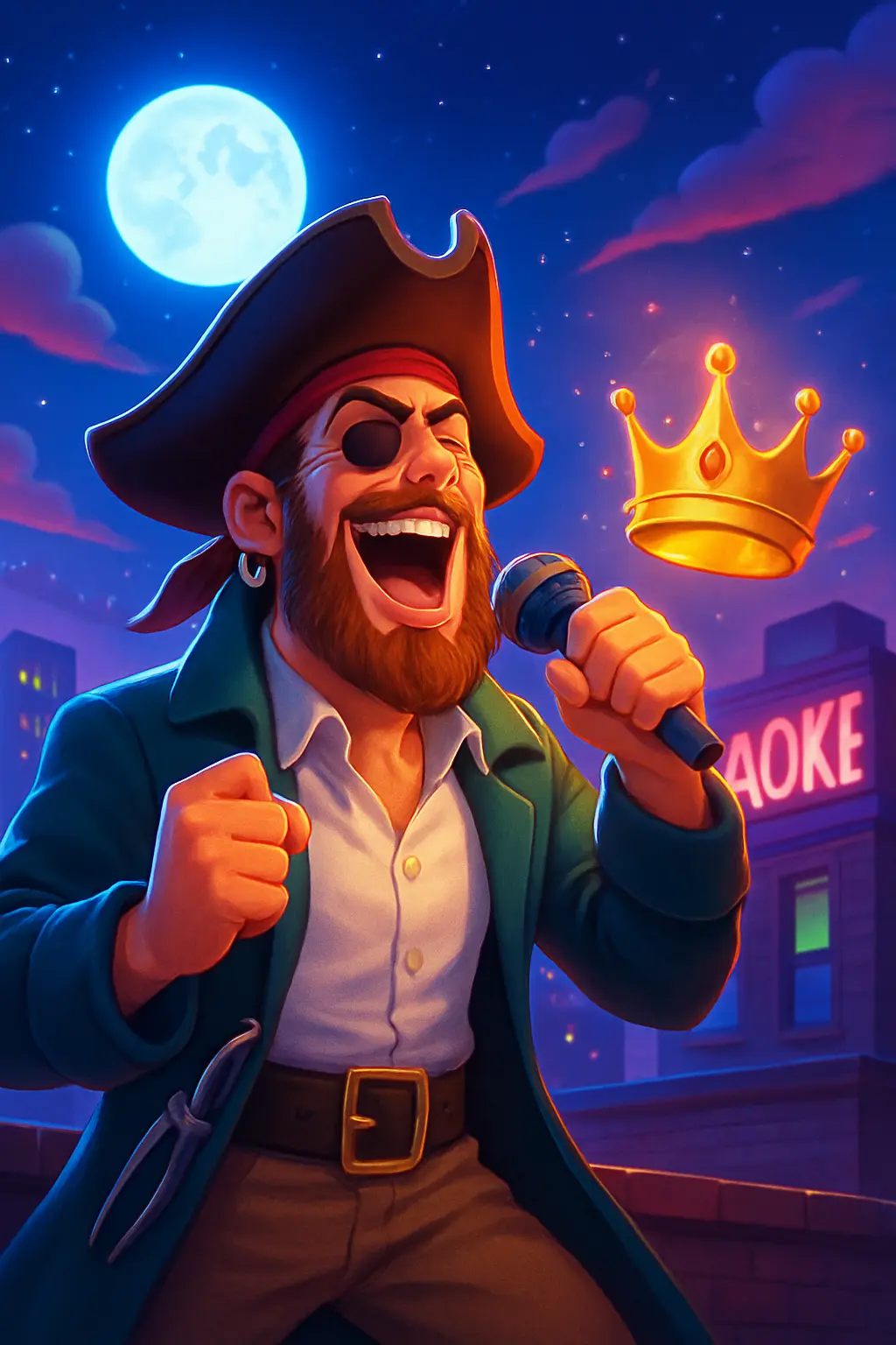 Pirate Dentist Sneaking Into