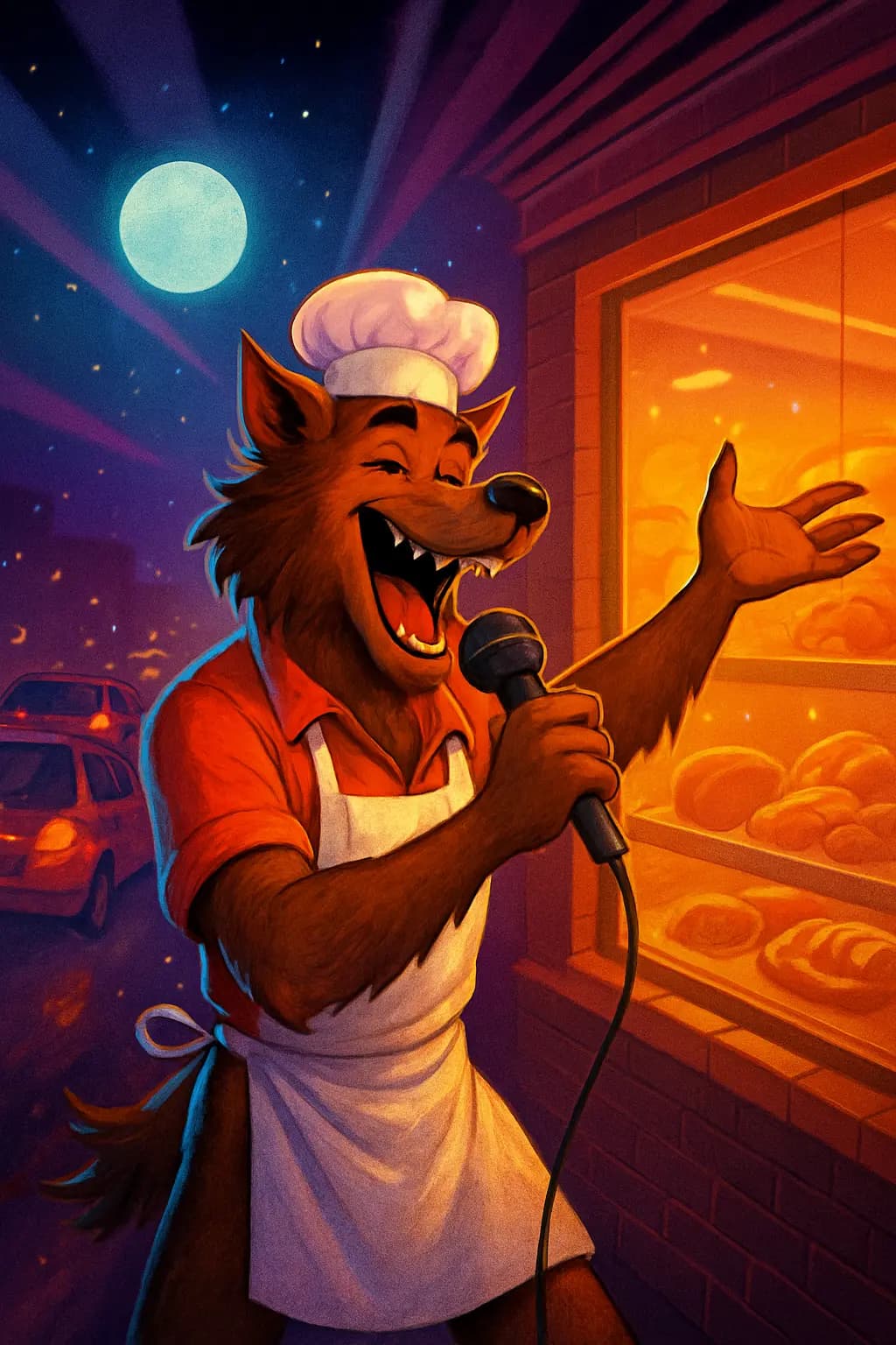 Shy Werewolf Baker Turning