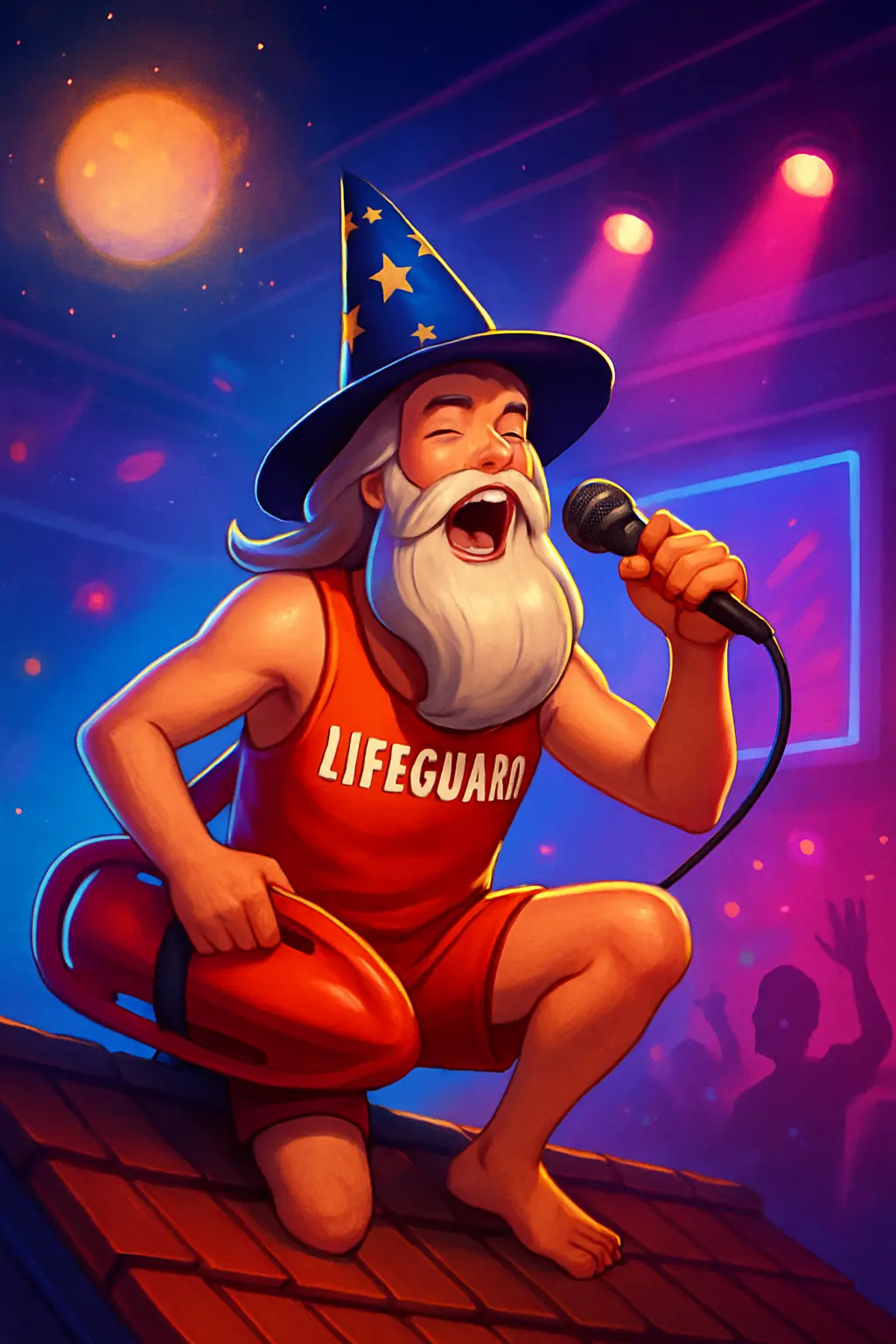 Wizard Lifeguard Stuck On