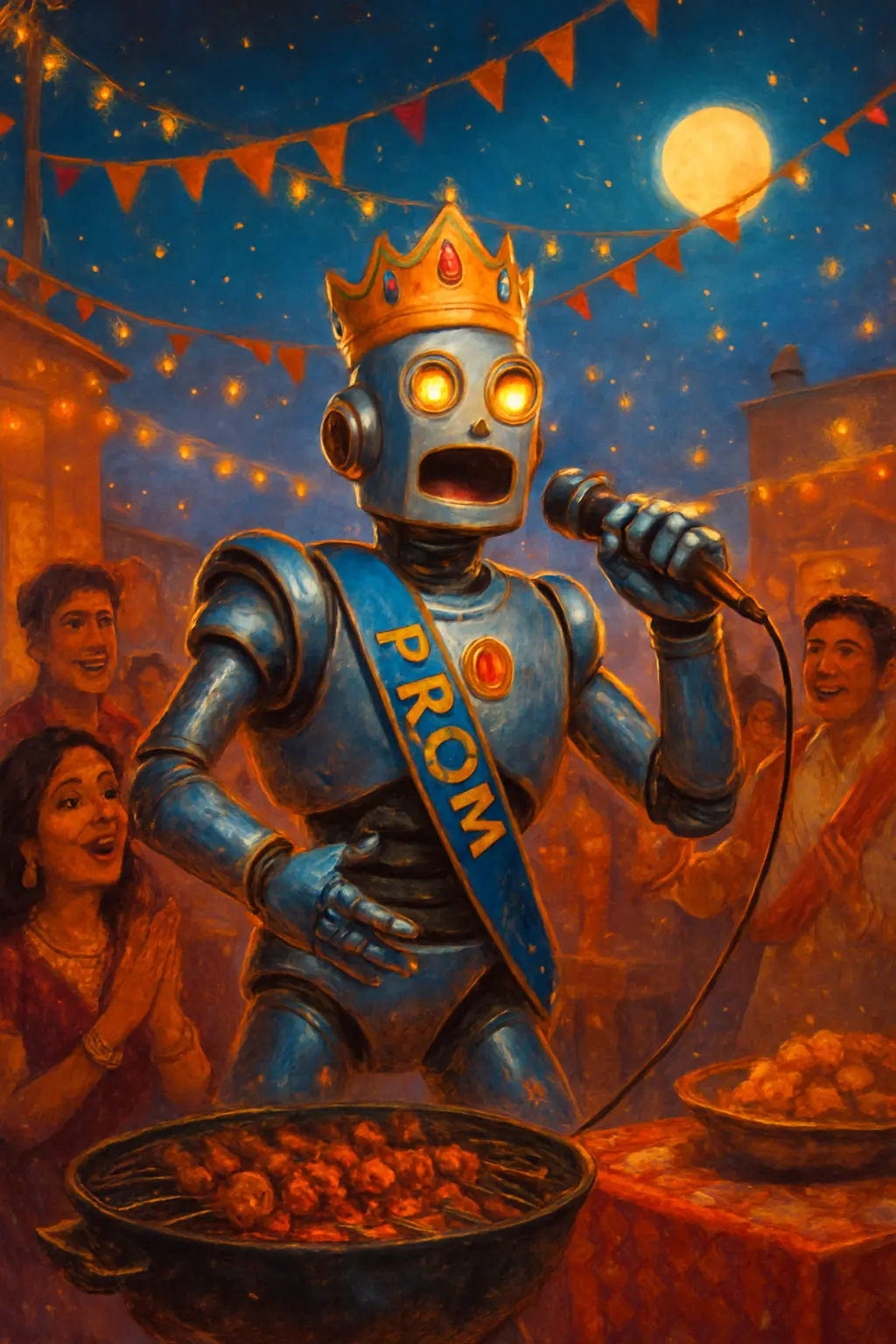 Robot Prom King Trying
