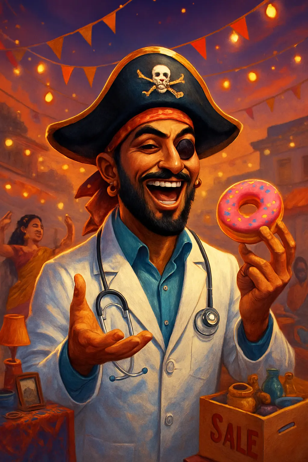Pirate Dentist Risking Everything