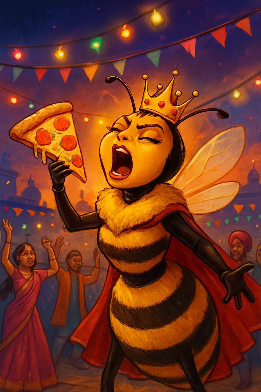 Queen Bee Defending One