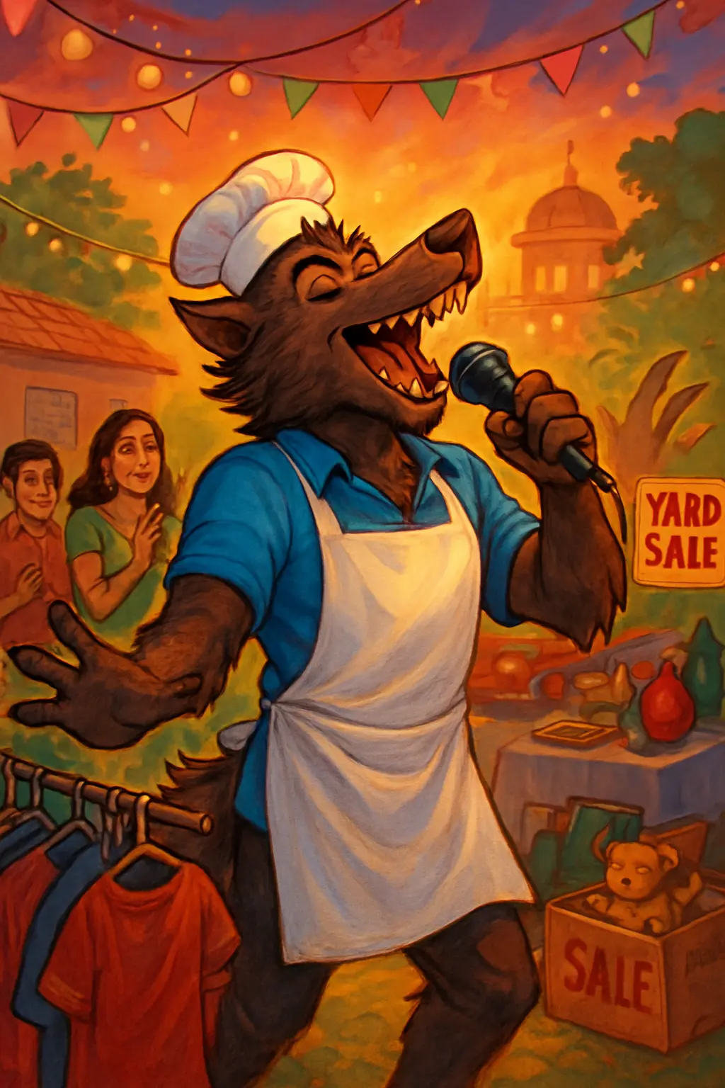Shy Werewolf Baker Turning