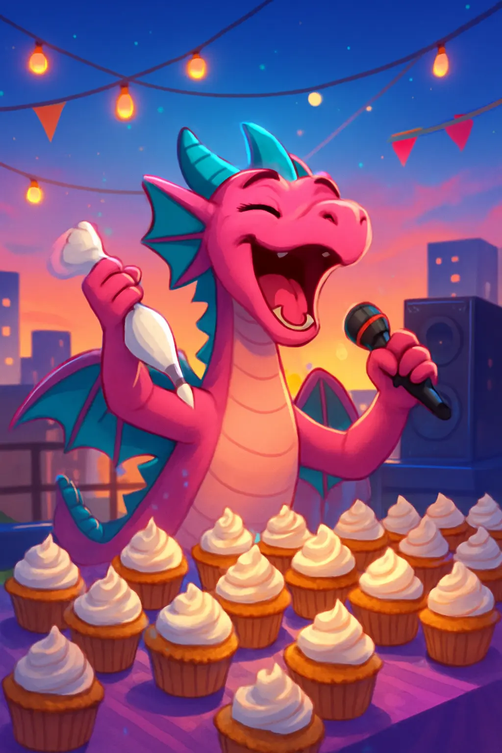 Karaoke Dragon Frosting Thousand