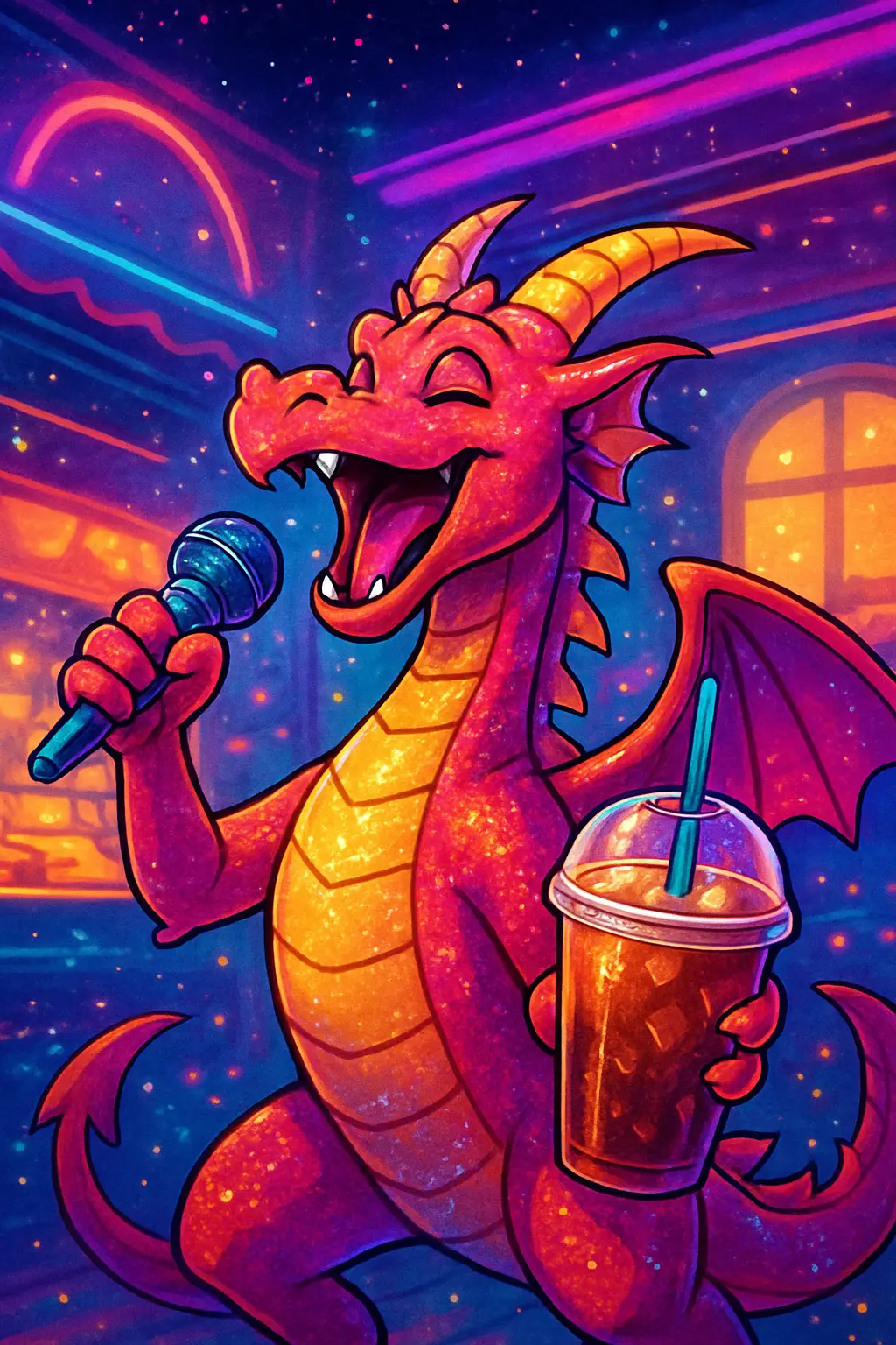 Karaoke Dragon Has To
