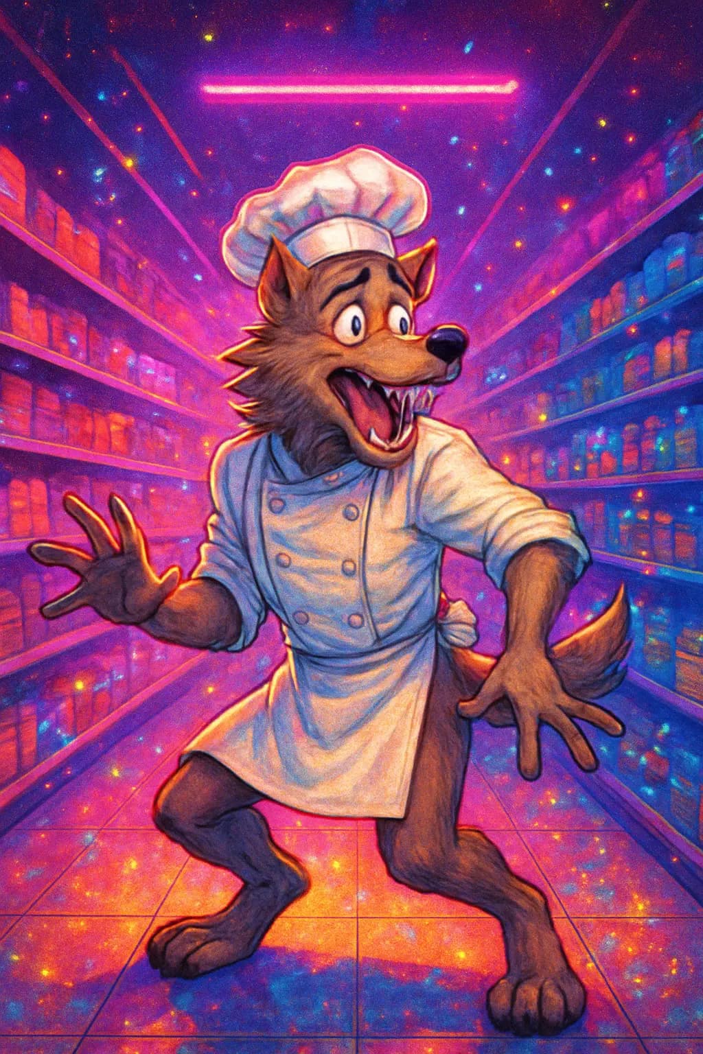 Shy Werewolf Baker Trying