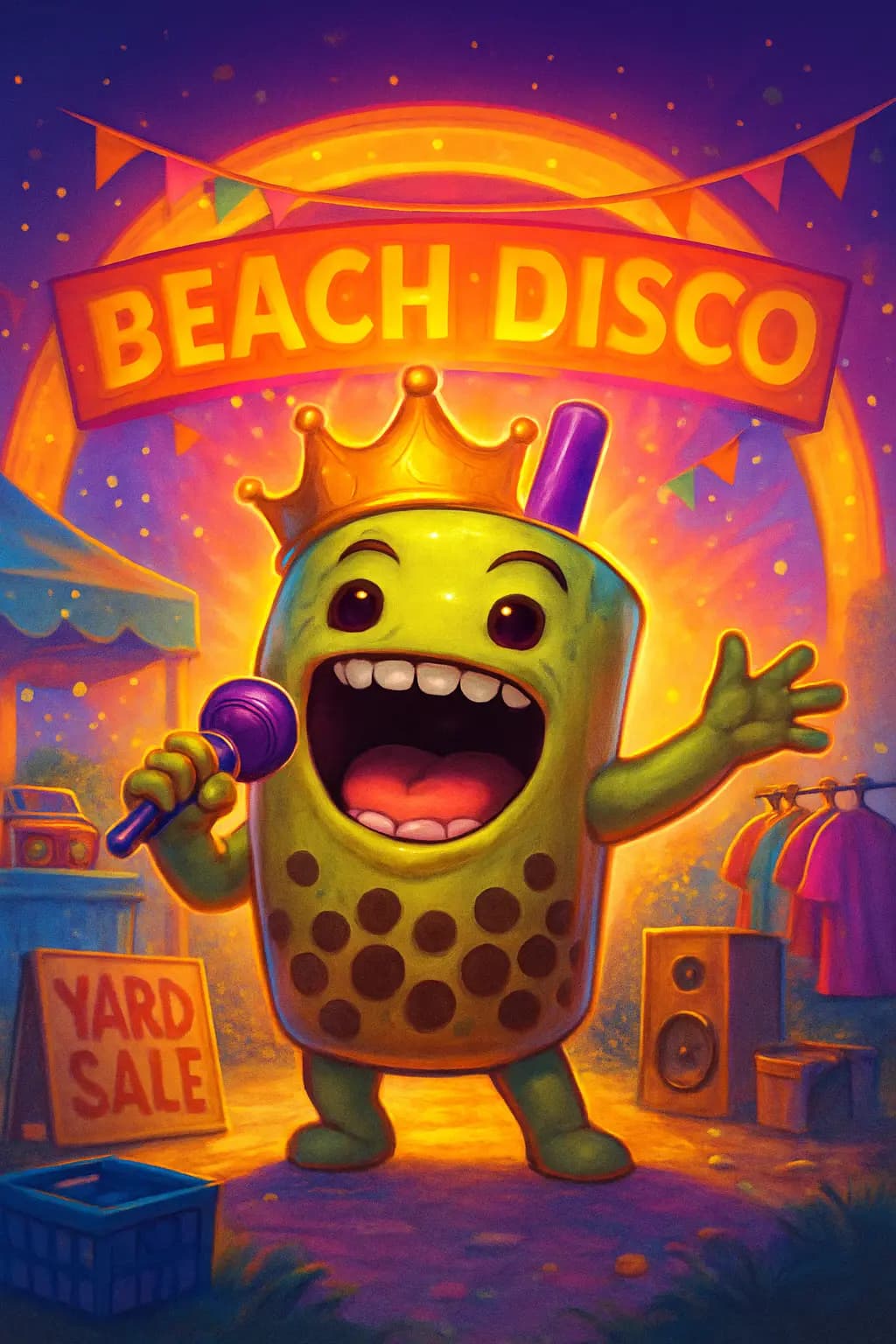 Bubble-Temonster Opening Beach Disco