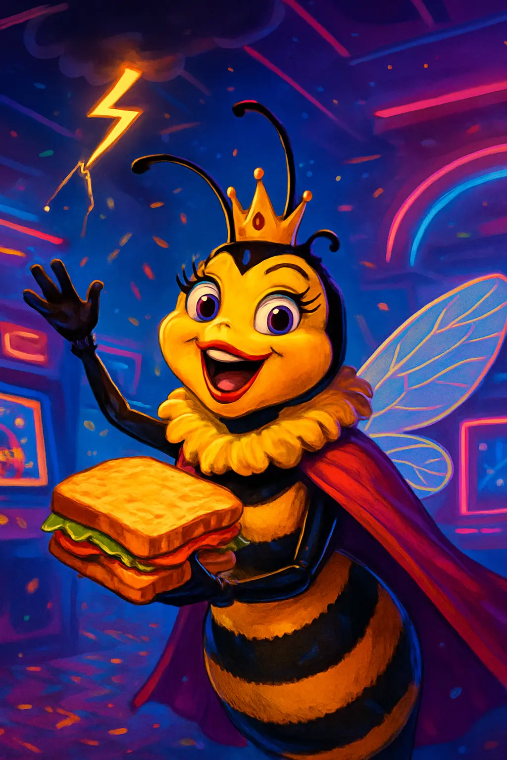 Queen Bee Rescuing One