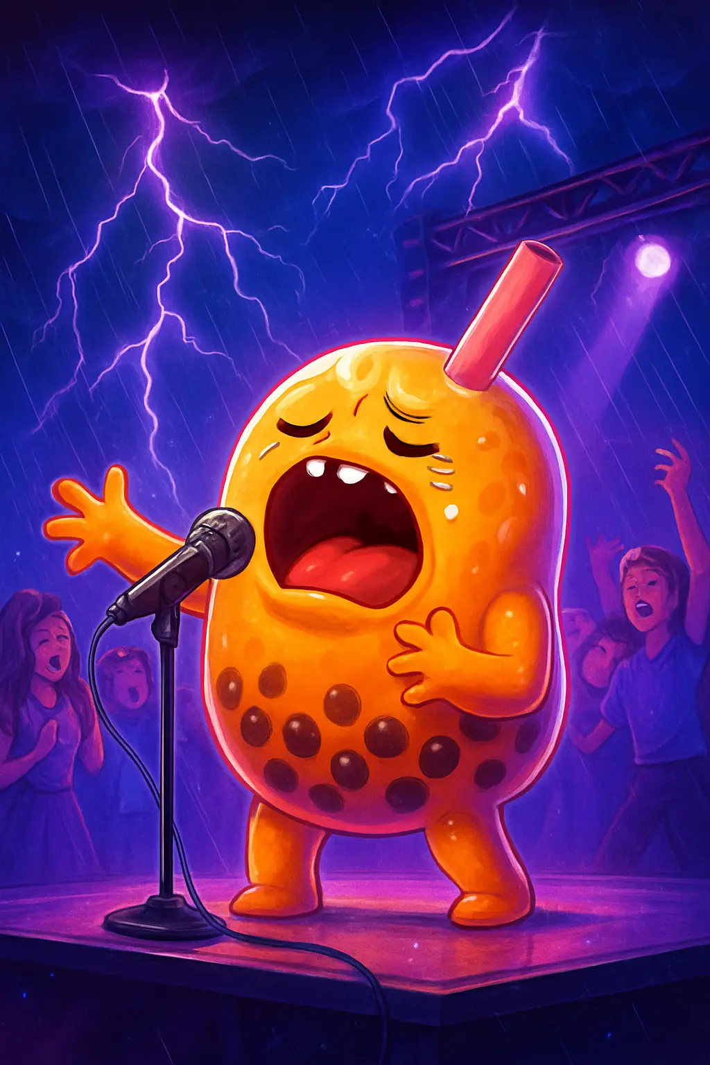 Bubble-Temonster Auditioning For Stardom